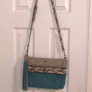 Pepe jeans suede leather cross-body NWT